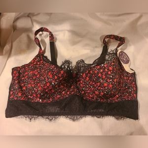 Cacique NWT Seriously Sexy French balconette bra 40DD
